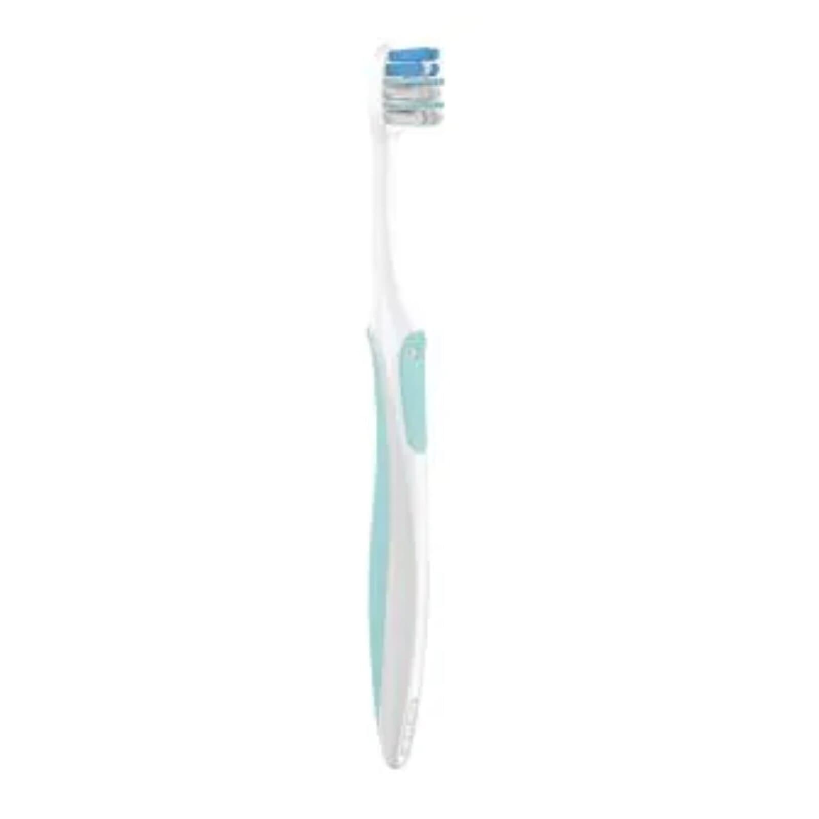 Oral-B Gum Care Compact X-Soft Toothbrush, Extra Soft Multi-Level Bristles, Assorted Colors, 12/Box, 80345497 thumbnail 2