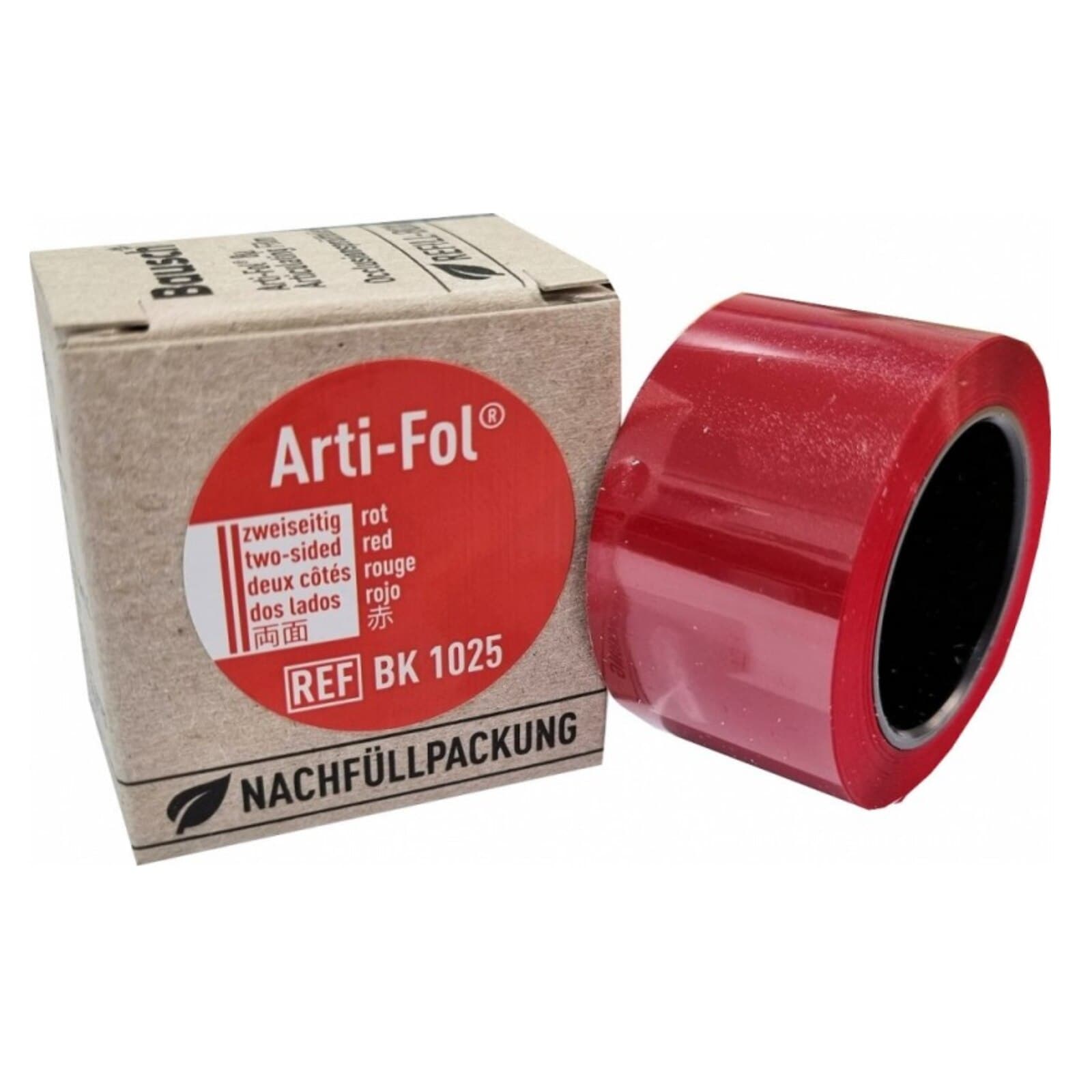 Bausch Arti-Fol Ultra-Thin Two-Sided Articulating Film, 8 Micron, 22mm x 20m, Red, Refill Roll, BK1025 thumbnail 3