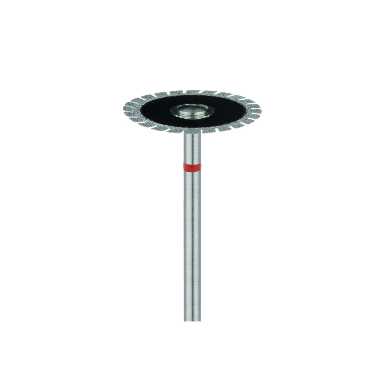 Meisinger Multi-Use Diamond Disc, Handpiece (HP), Serrated Edge, Super Flexible, 940F-180, 18 mm, Fine, Red, 1/Pk, 940F-180-HP thumbnail 3