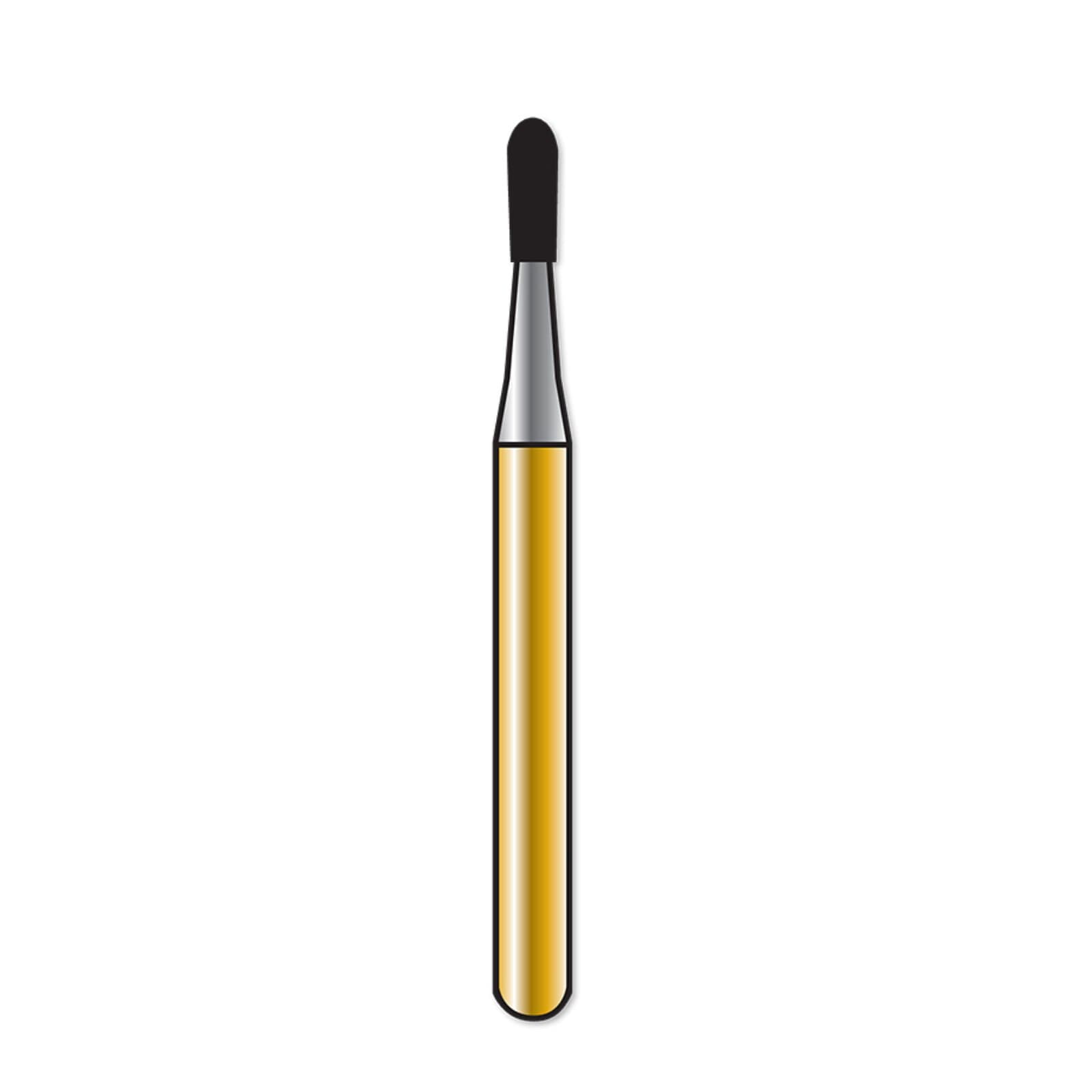Coltene Alpen Speedster 245G Amalgam Prep Carbide Bur, Friction Grip (FG), Pear, 0.8 mm Diameter, 100/Pk thumbnail 3