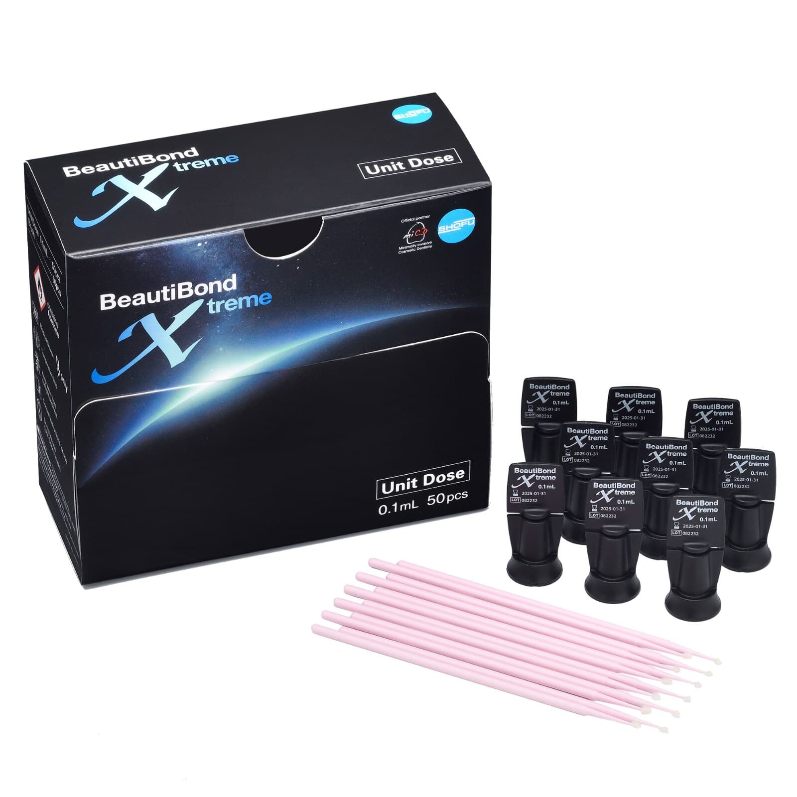 BeautiBond Xtreme Universal Adhesive Unit Dose Kit, 0.1 mL, 50/Pkg, Y2702 thumbnail 3