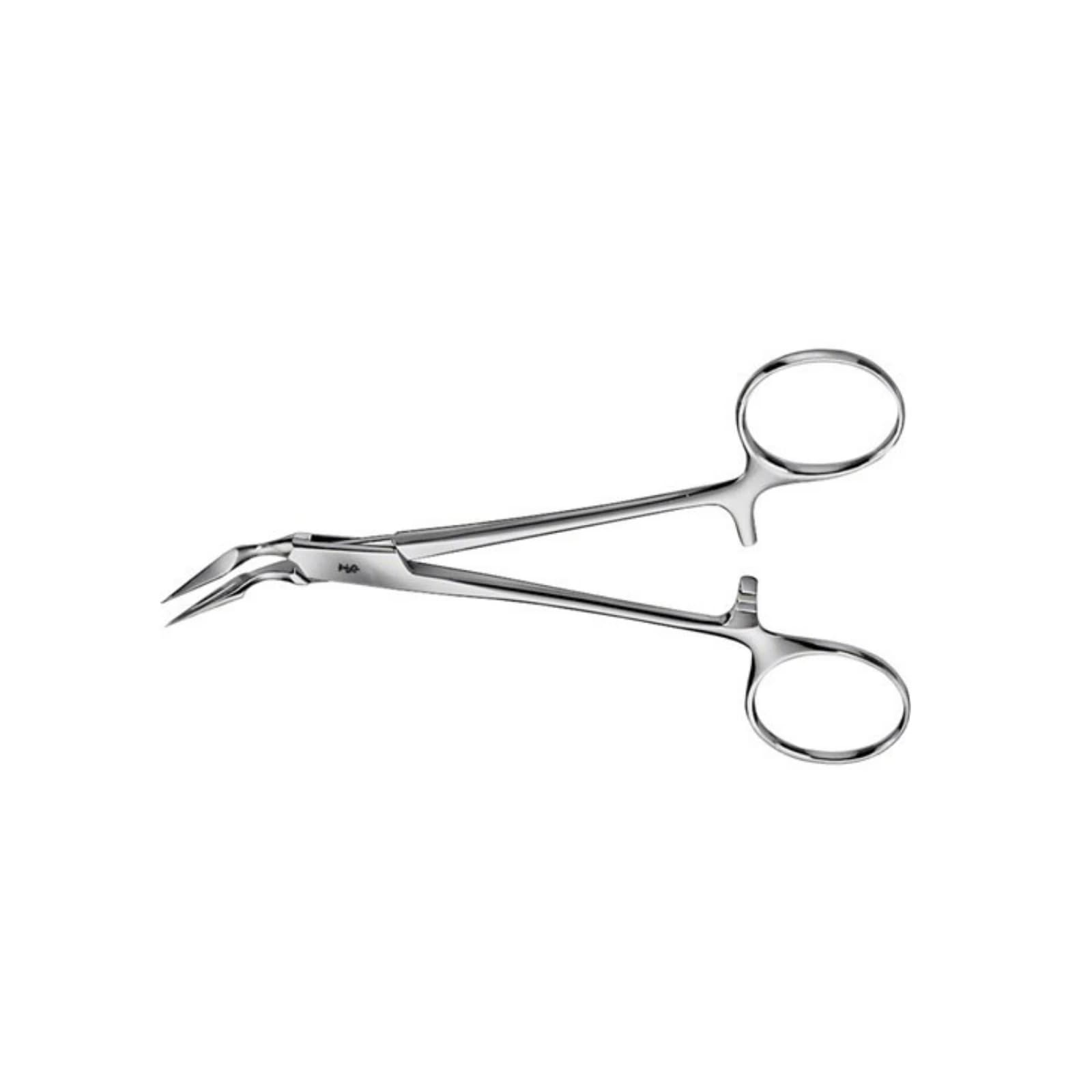 Stieglitz Splinter Forceps, Curved, 45° Angle, 5.25", Stainless Steel, 792 thumbnail 3