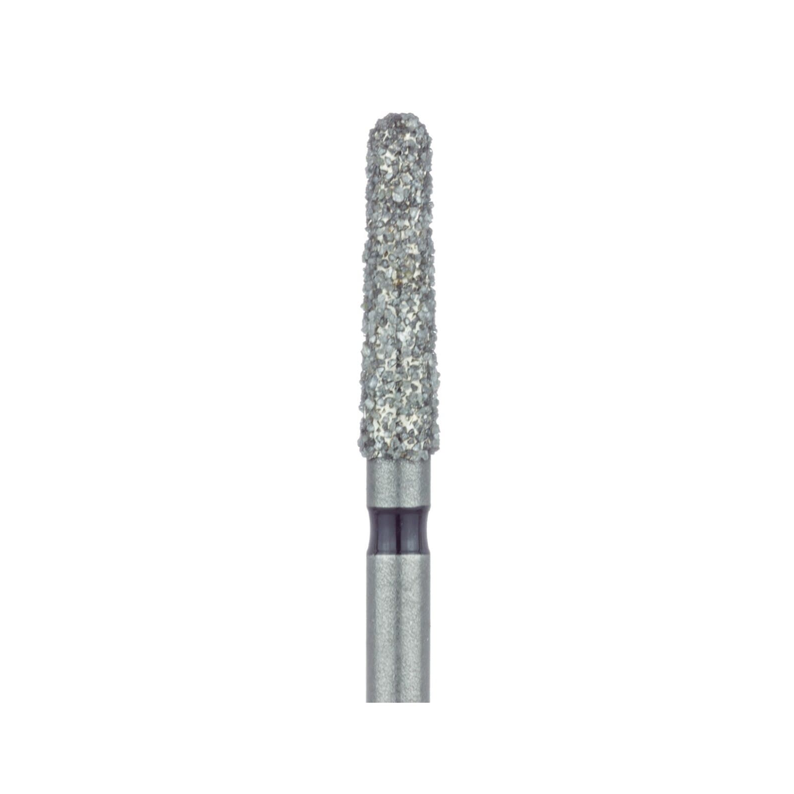 Meisinger 850H-021-FG Diamond Bur, Super Coarse, Round End Taper, Friction Grip, 2.1 mm Head Diameter, 8.0 mm Head Length, 5/Pkg thumbnail 3