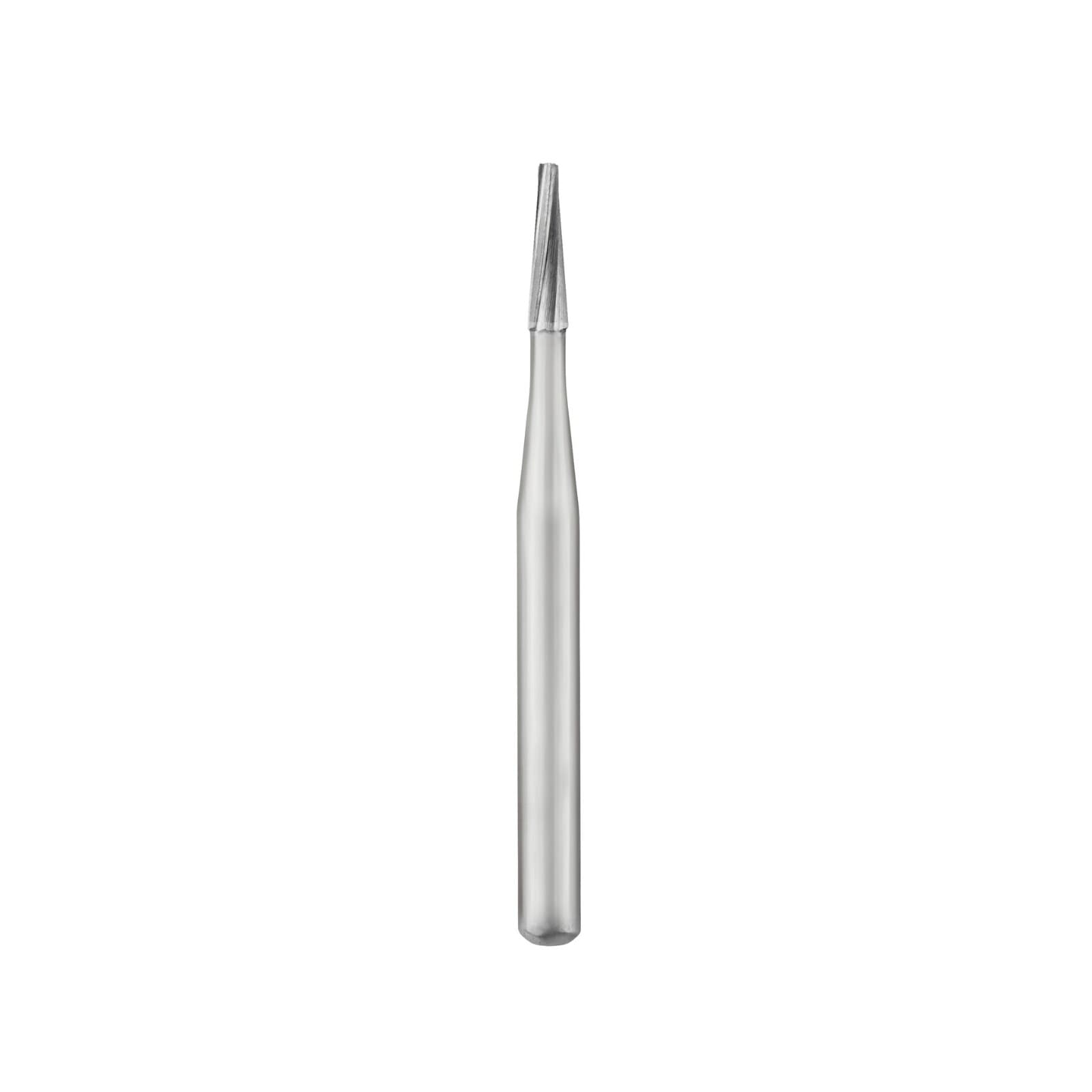 SS White Sterile Carbide Bur, FG, Tapered Fissure Flat End Plain, #170, 25/Roll thumbnail 2