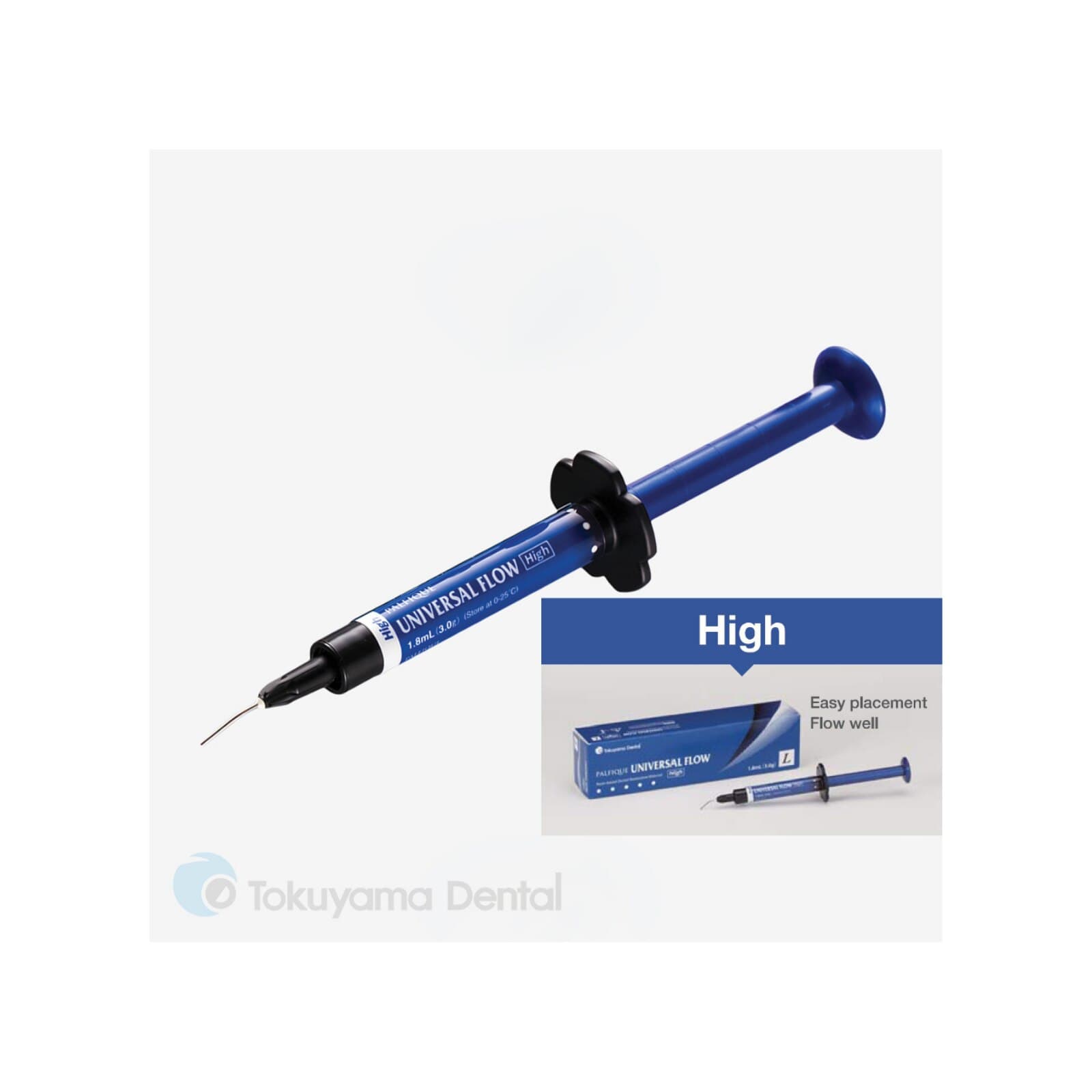 Estelite Universal Flow High Flow Flowable Composite, OPA4, 3 g Syringe with Tips, 13881 - ESTELITE UNIVERSAL FLOW - Syringe - High - OPA4 - Image 1