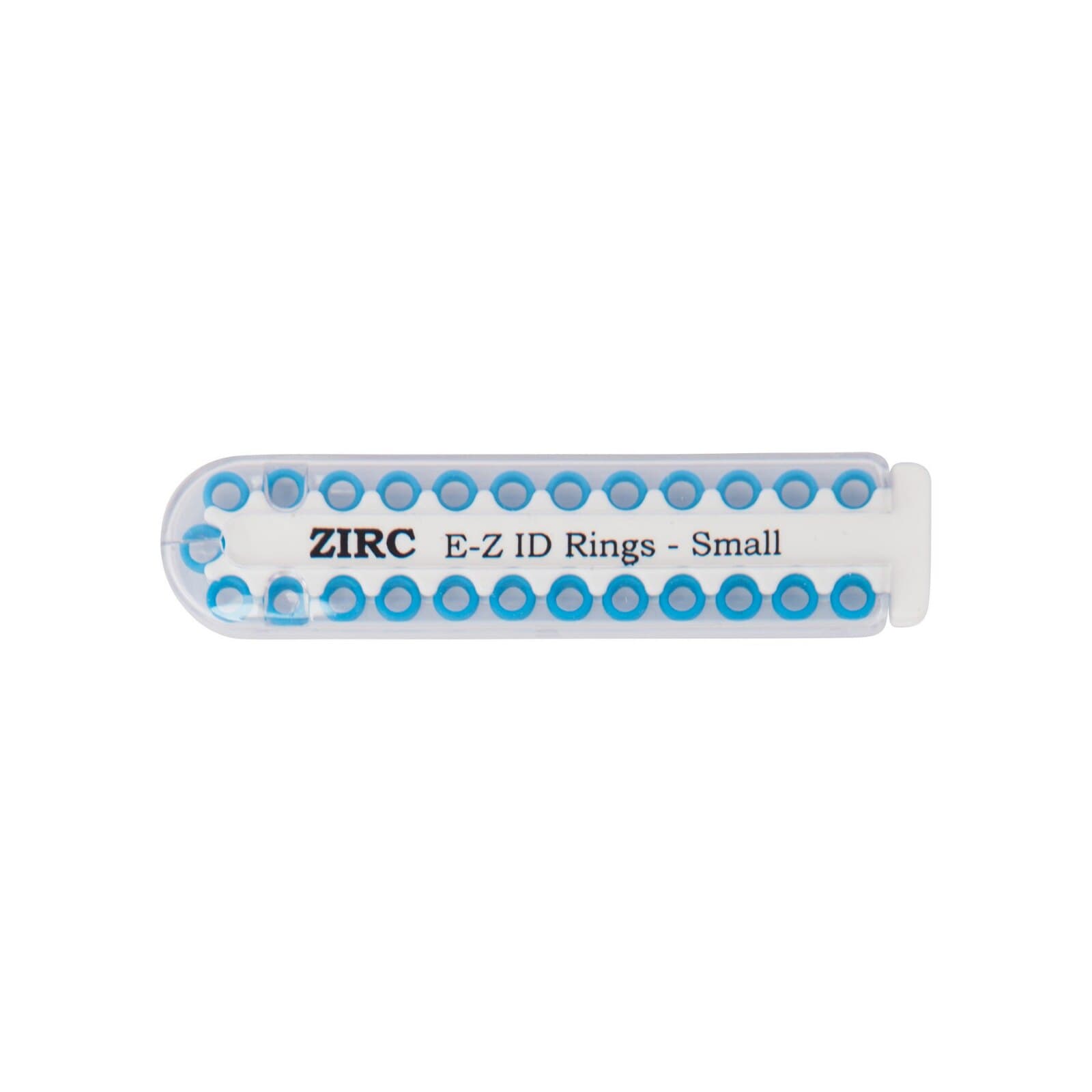 Zirc E-Z ID Instrument Rings, Large, Blue, 25/Pkg, 70Z200B thumbnail 2