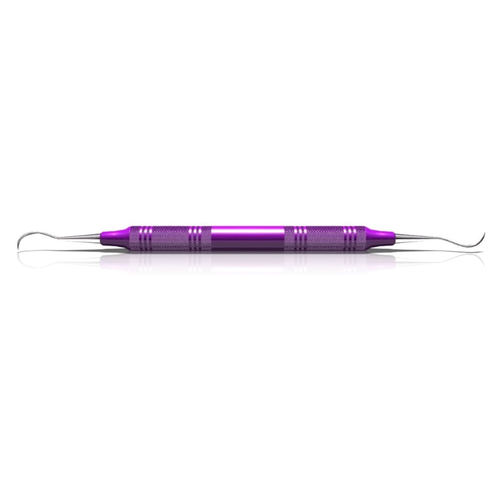American Eagle Sickle Scaler #H6-7, Universal Anterior, EagleLite Resin Handle, 3/8", Purple, Double-Ended, AESH6-7X, 1/Pk thumbnail 7