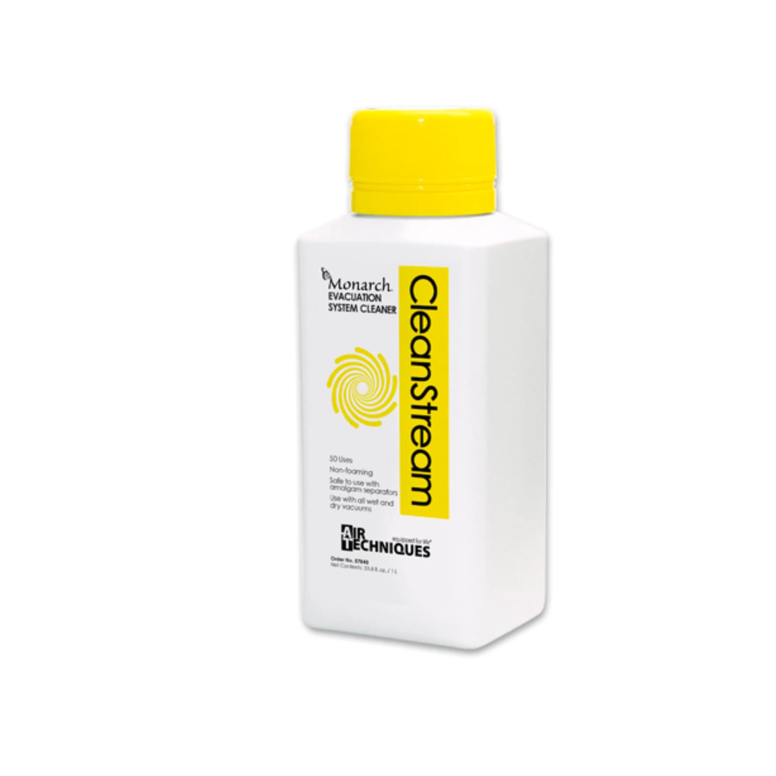 CleanStream Evacuation System Cleaner, 1 Liter (33.8 oz) Bottle, 50 Cleanings, 57840 thumbnail 3