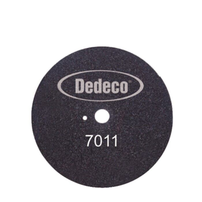 Dedeco Model Trimmer Wheel, 10" x 1/4", Coarse 36 Grit, Fiberglass-Reinforced, 1/Pk, 7010 thumbnail 5
