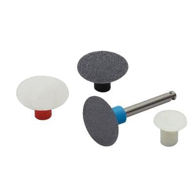 Premier Poli-Pro Disc Composite Polishers, Refill, Extra-Fine, Double-Sided Grit, 5/16" (8mm), White, 40/Pk, #2019079 thumbnail 6