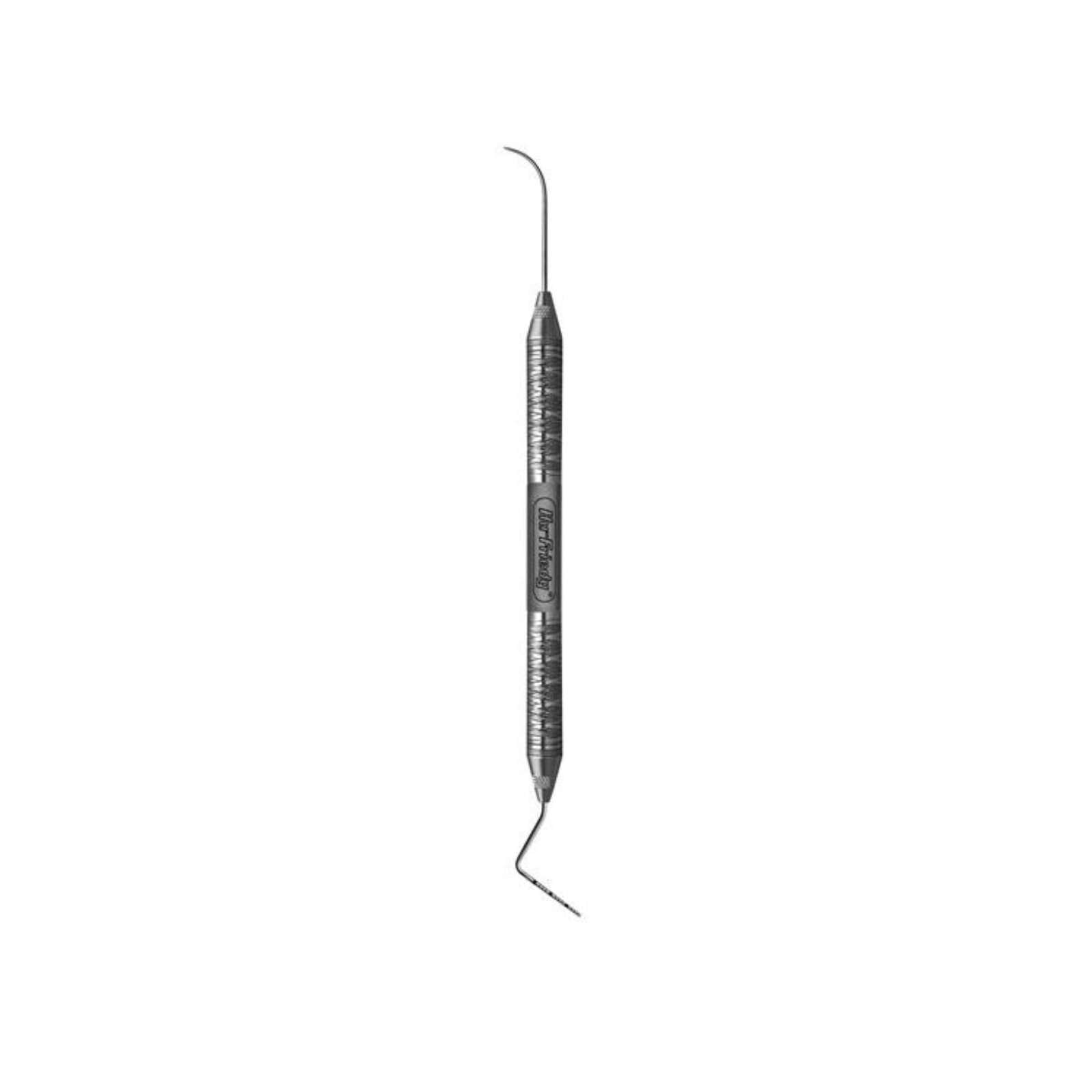 Hu-Friedy Expro 3A/UNC15 Color-Coded Double-Ended Explorer/Probe, #6 Satin Steel Handle, XP3A/UNC15 thumbnail 3