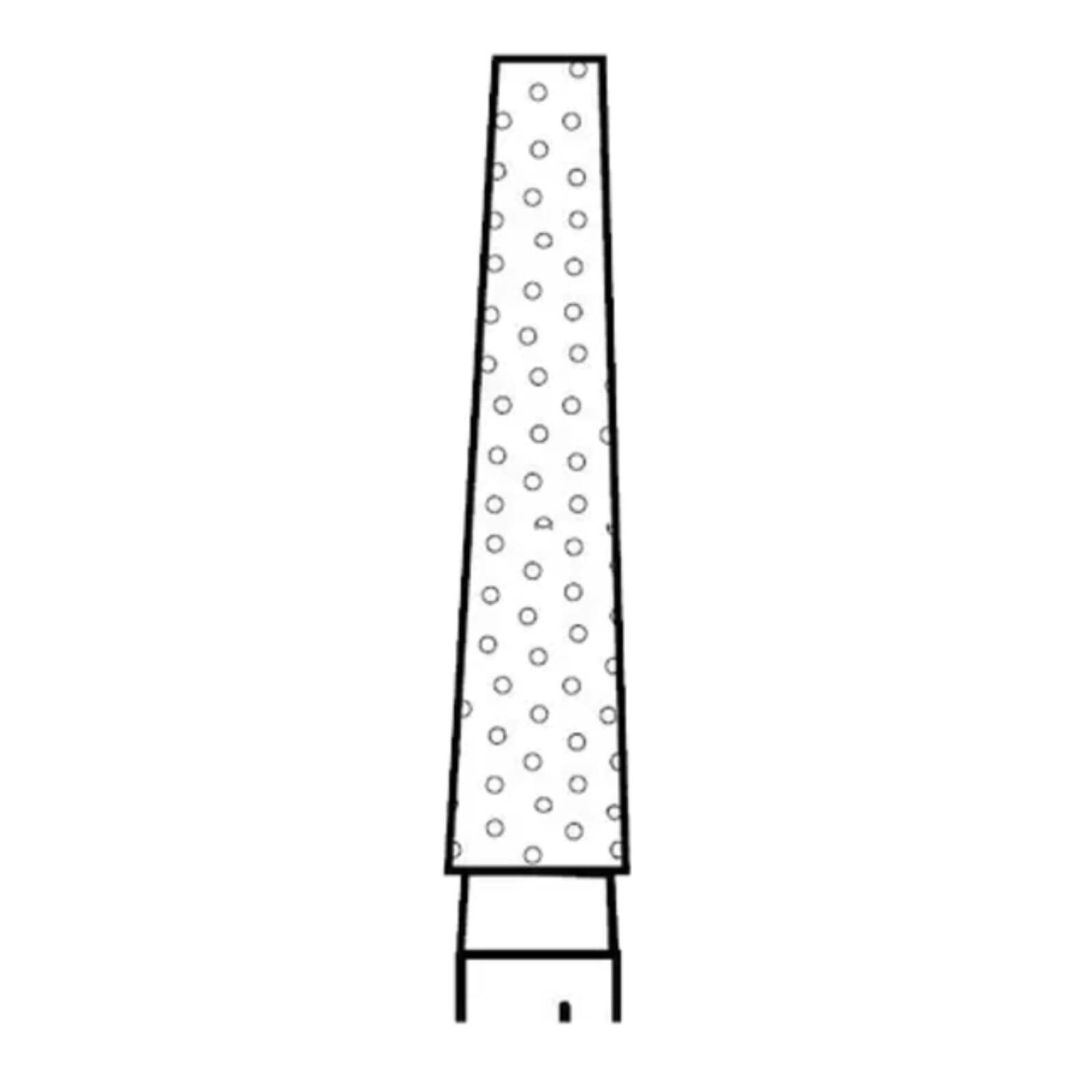 Two Striper Diamond Bur, FG, Flat-End Taper, 703.8F, Fine, Red, 1.8 mm Major Diameter, 5/Pk, 2015375 thumbnail 3
