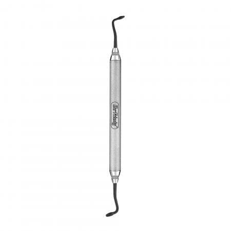 Hu-Friedy XTS Composite Instrument, Medium/Large Contact Forming, Double End, #6S Smooth Satin Steel Handle, TNCFIM/L thumbnail 3