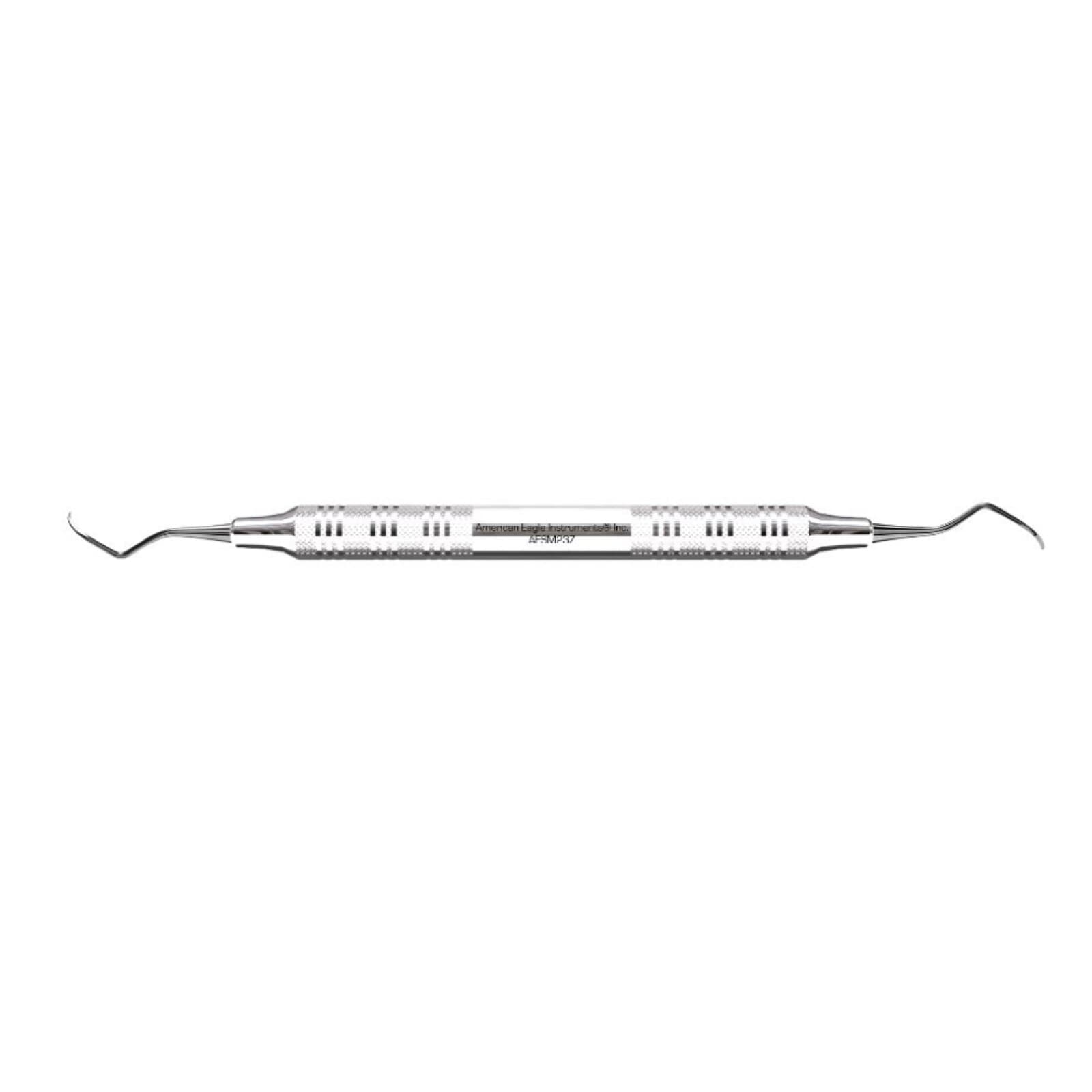 American Eagle M23 Sickle Scaler, Double-Ended, 3/8" Stainless Steel Handle, AESM23Z, 1/Pk thumbnail 2