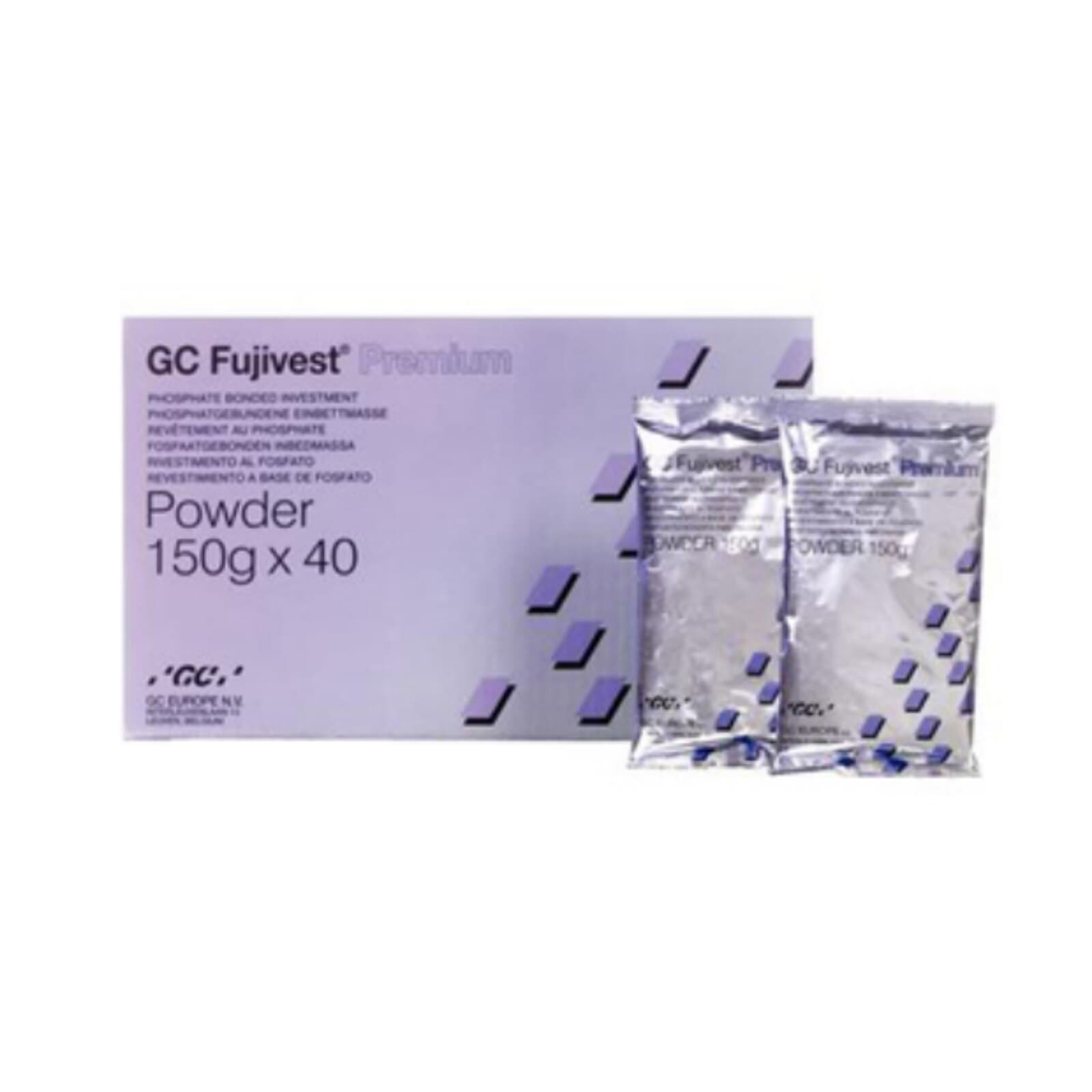 GC Fujivest Premium Carbon-Free Phosphate-Bonded Investment Powder, 150 g, 40/Pk thumbnail 3