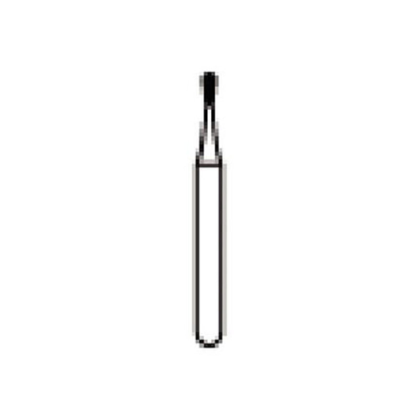 NTI Diamond Bur, Friction Grip (FG), Medium Grit, Pear Shaped, #822-008 / M822-008, 0.8 mm Diameter, 2.0 mm Length, 5/Pk thumbnail 2