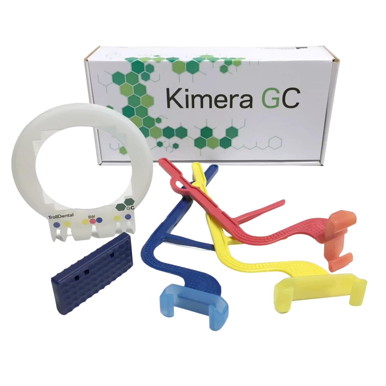 TrollByte Kimera Bio Blue 3105 Digital Sensor Holder Kit, Vertical Bitewing and Anterior, Blue, 3/Box thumbnail 2