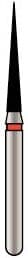 Alpen X1 Single-Use Diamond Bur, FG, #859-014F, Pointed Cone, Fine, Red, 1.4 mm, 25/Pk, X859F014 thumbnail 9