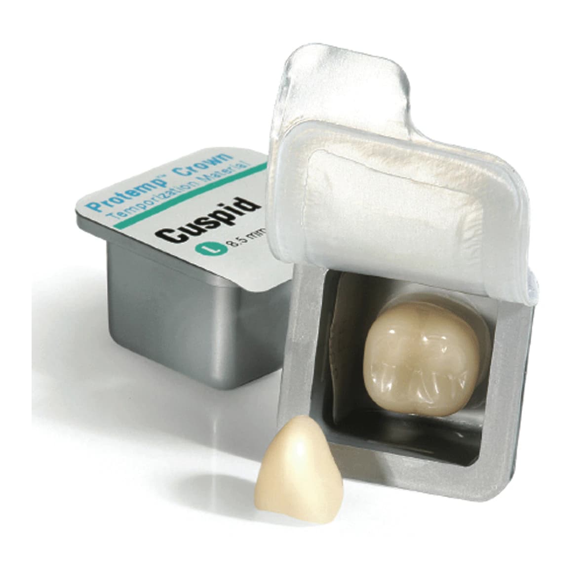 Protemp Crown Temporization Material, Adult Refill, Lower Bicuspid, Universal Shade, 5/Pk, 50616 thumbnail 11