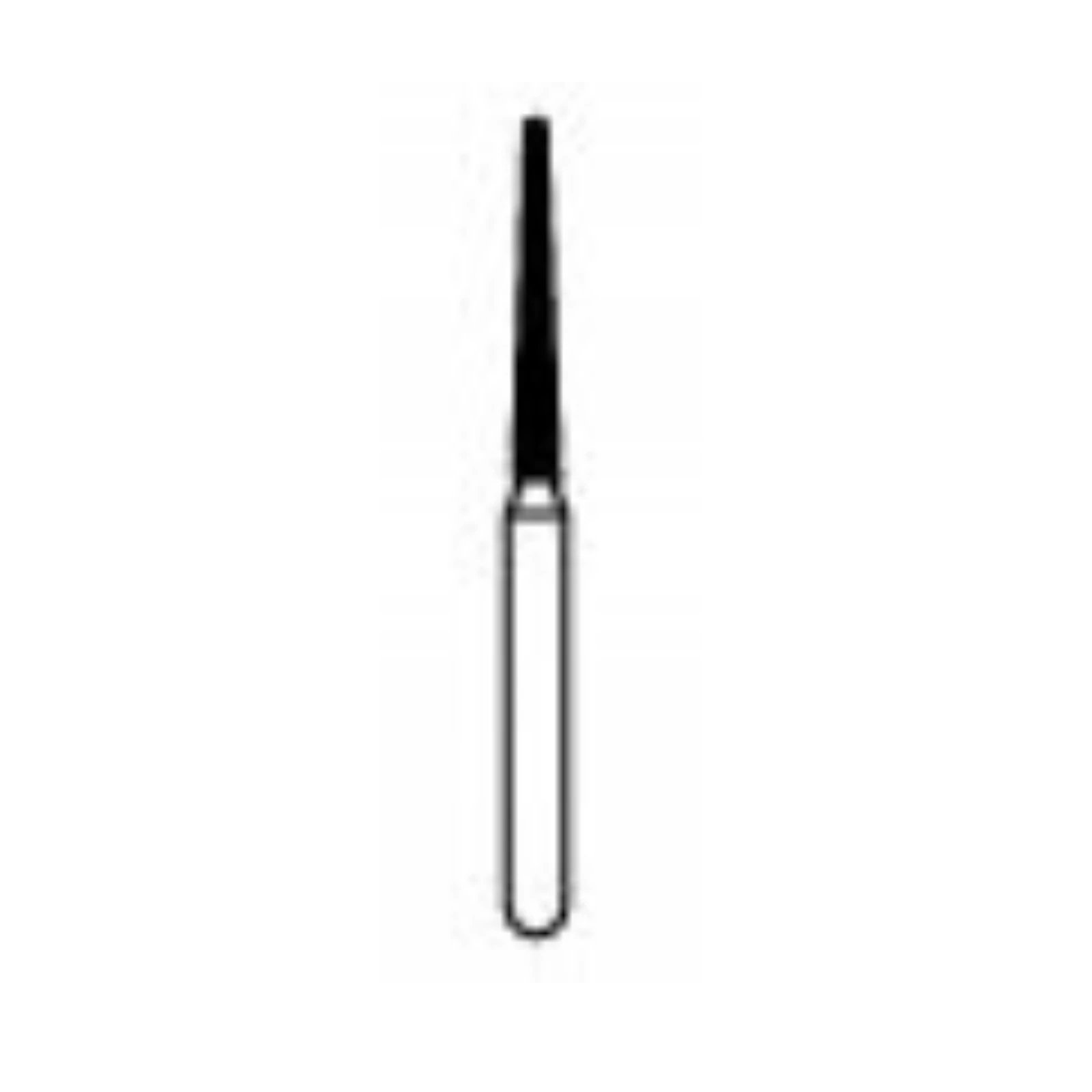 NTI Diamond Bur, FG, Round End Taper, #F850-012, 1.2 mm, Fine, Red, 5/Pk, F850-012 thumbnail 3