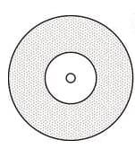 Two Striper Thin-Flex Diamond Discs, Double-Sided, 929-7, 0.28 mm, 50 Microns, 7/8" Diameter, 1/Pk, 2012657 thumbnail 3