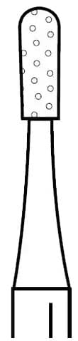 Two Striper Operative Diamond Bur, FG, Pear/Round #245, 1.1 mm, Medium, Blue, 5/Pk, 2013251 thumbnail 7