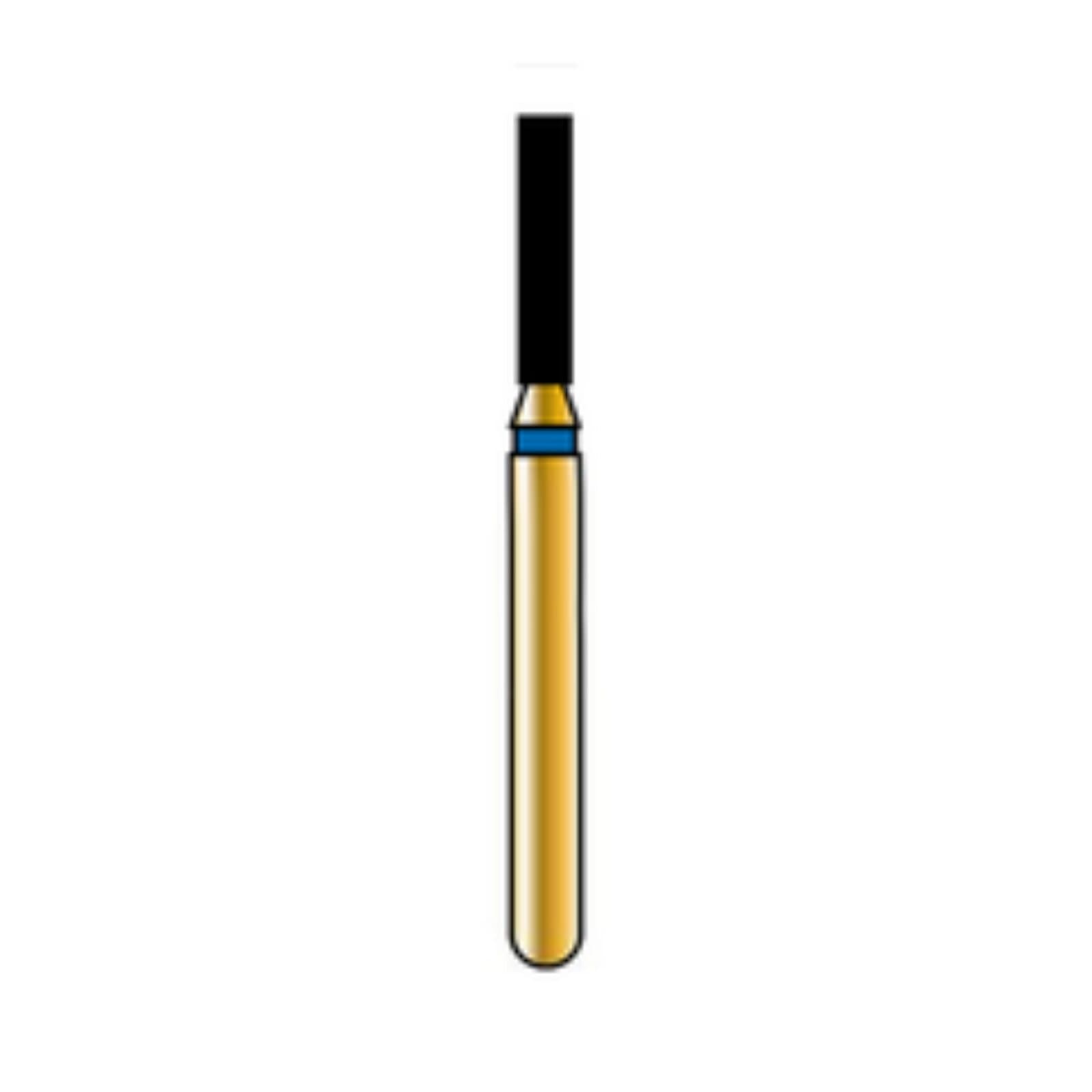 Alpen FG #836-014 Supercoarse Grit Flat End Cylinder Diamond Bur, 5/Pk thumbnail 2