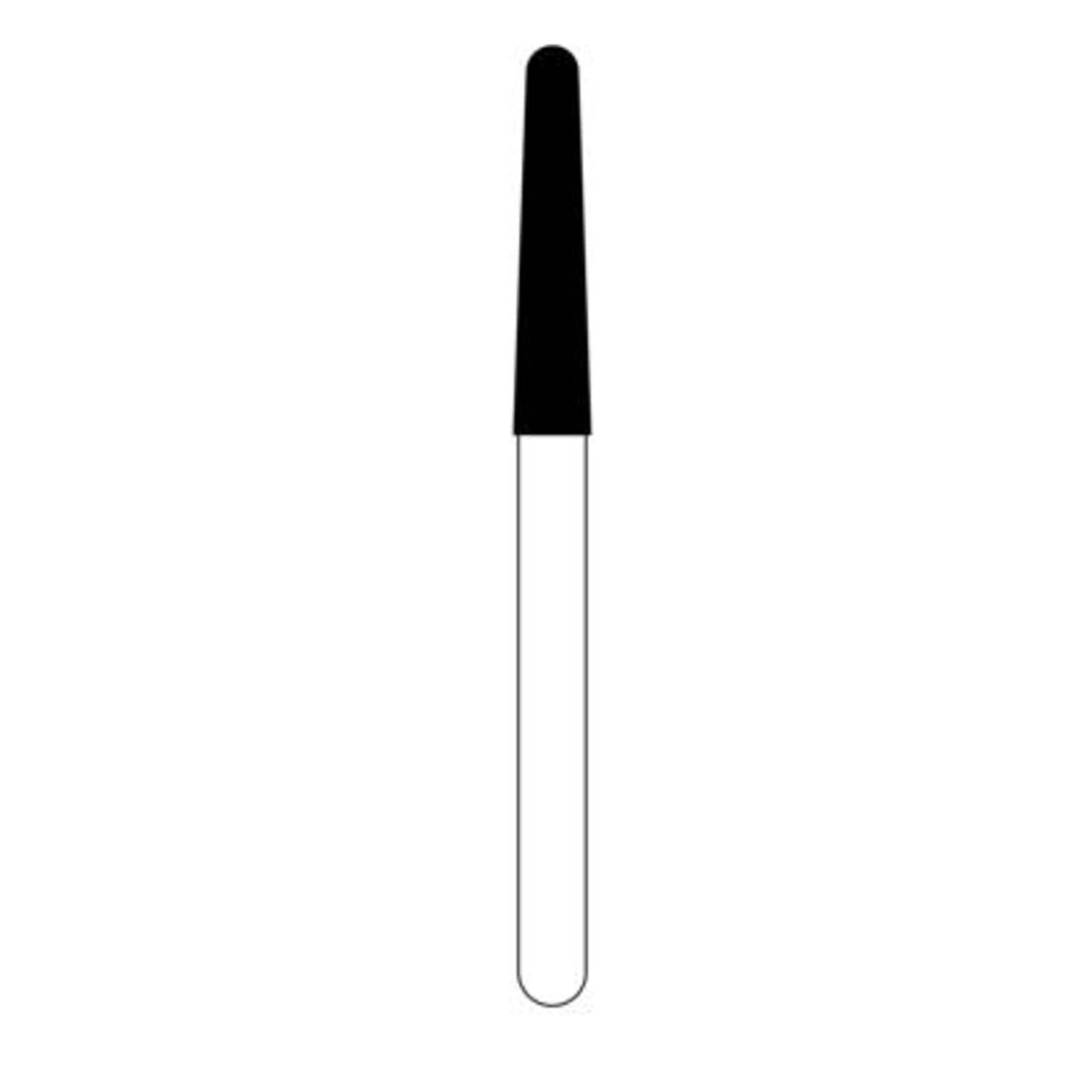 SimpliCut Single-Use Sterile Diamond Bur, Round End Taper, Coarse Grit, Friction Grip, 856L-018, 25/Pk thumbnail 2