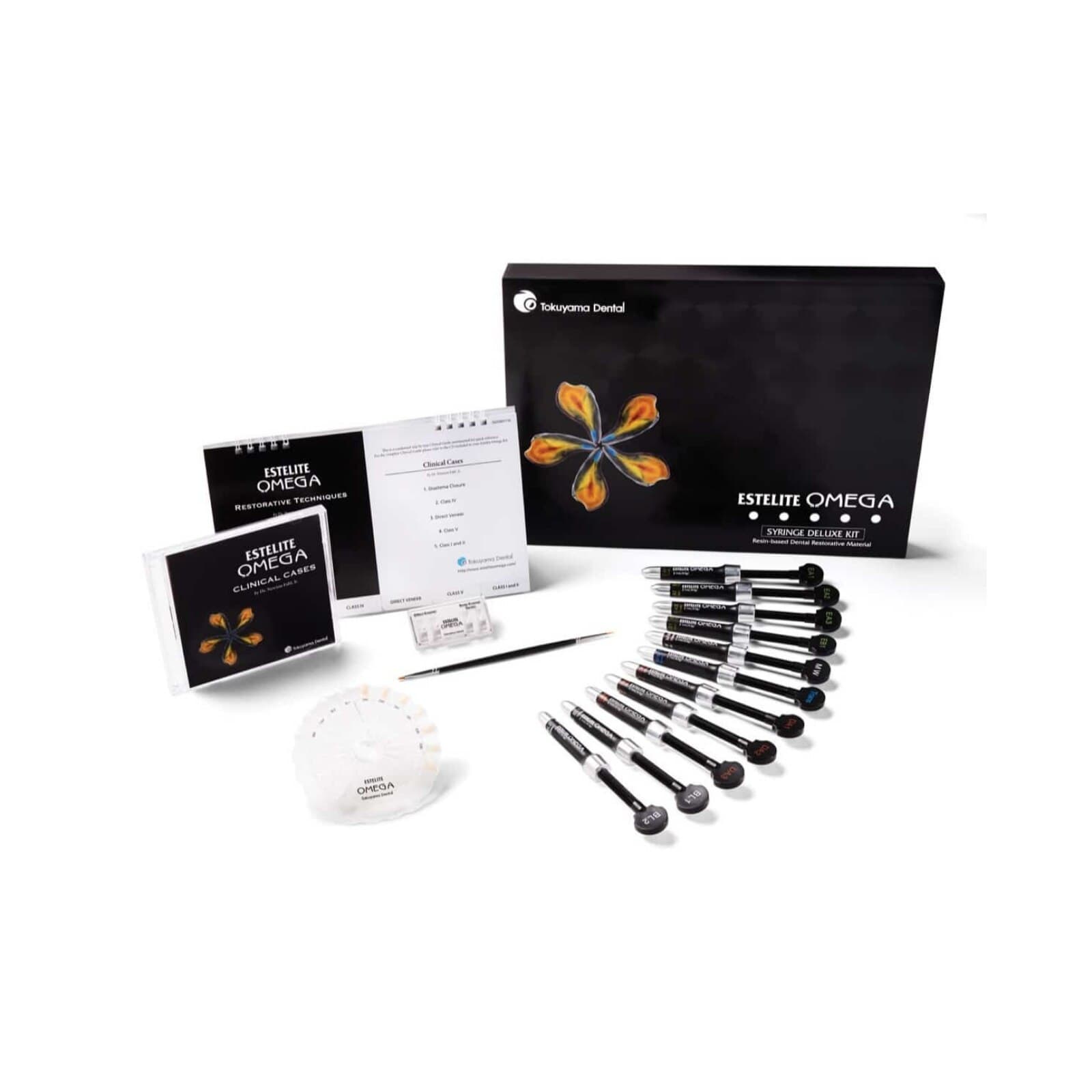 Tokuyama Estelite Omega Polychromatic Universal Composite, PLT Deluxe Kit, 11 Shades, 0.25 g Preloaded Tips, 100/Pk, 10711 thumbnail 7