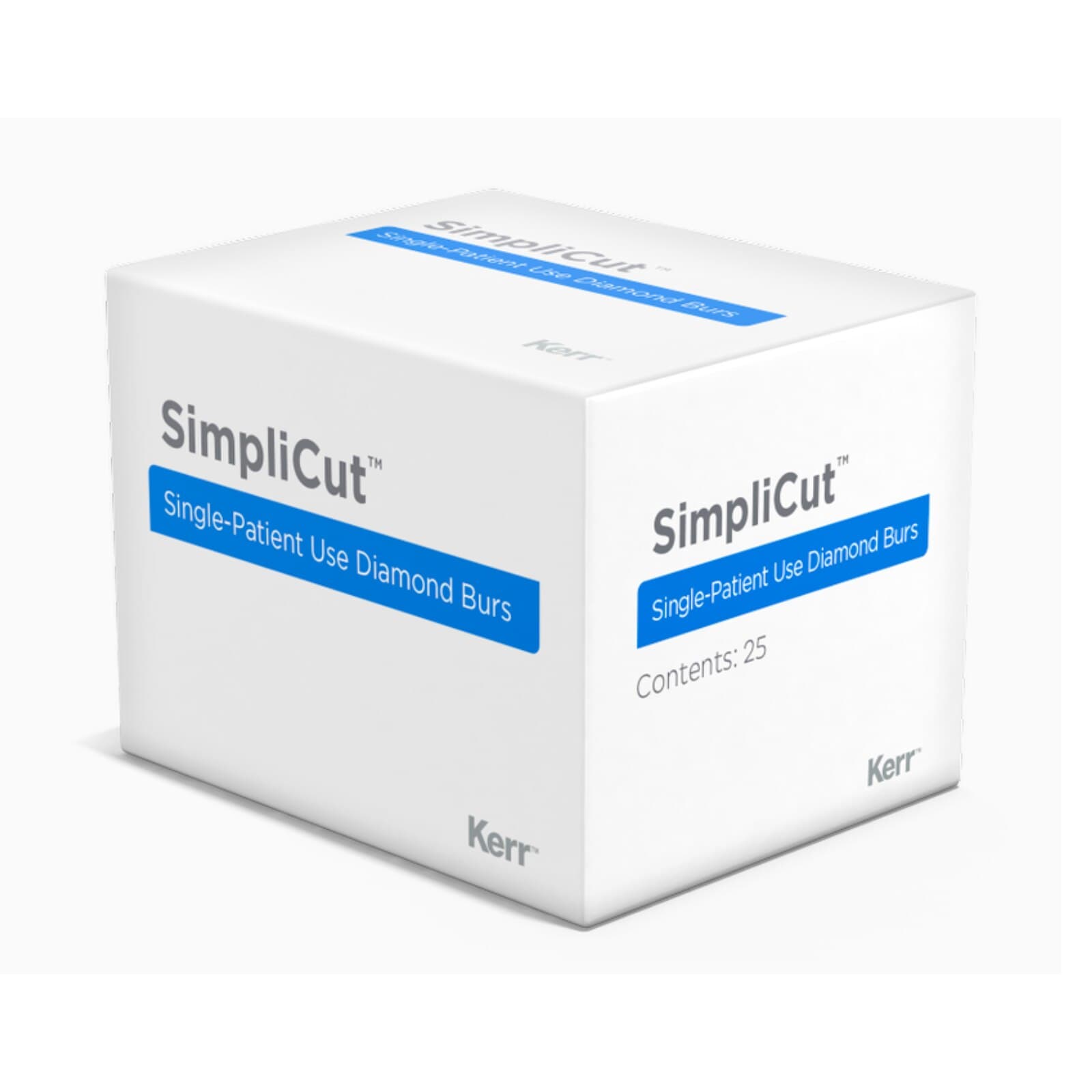 SimpliCut Single-Use Sterile Diamond Bur, Football, Fine Grit, Friction Grip, F379-023-D, 25/Pkg thumbnail 2