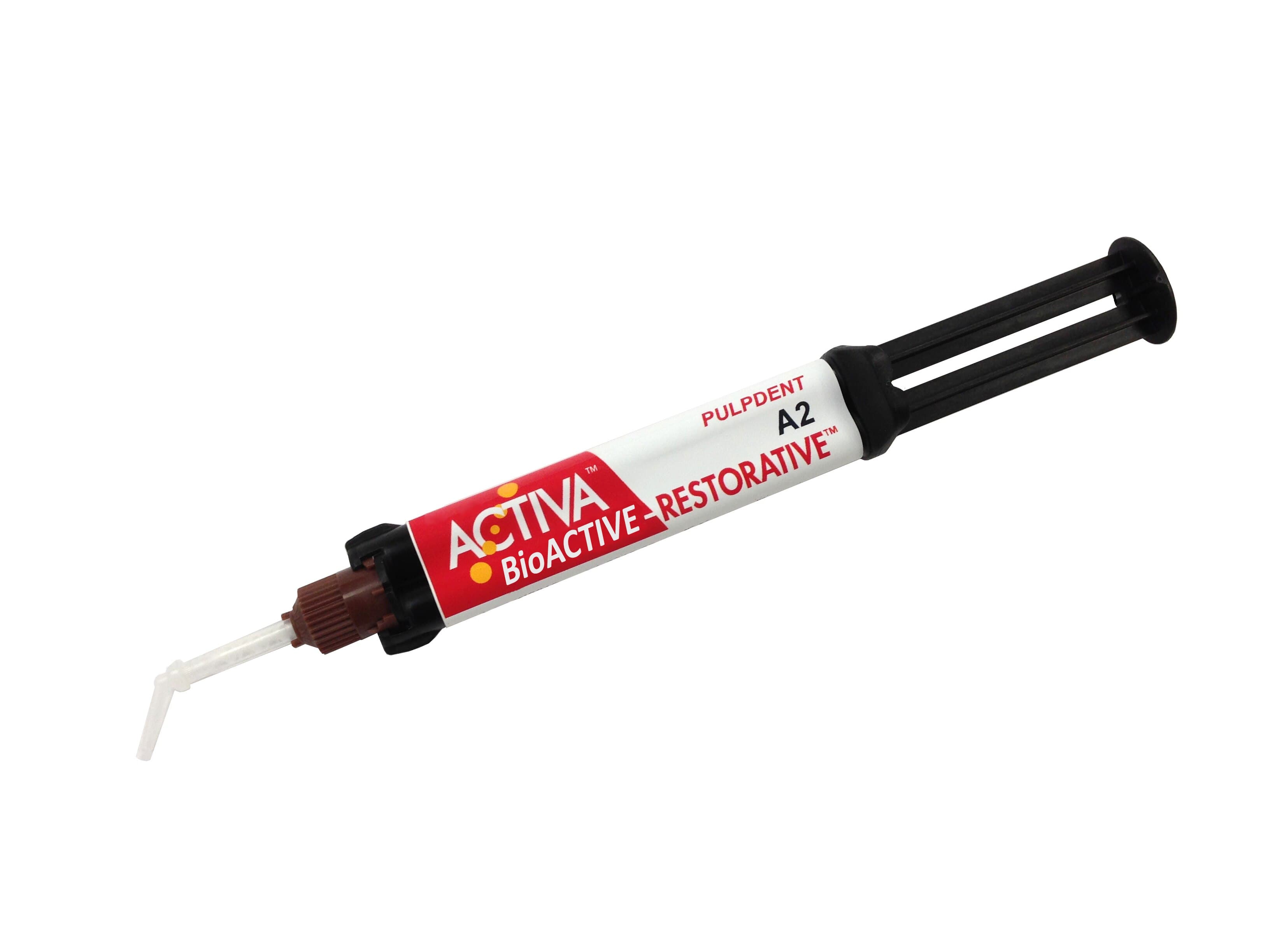 Activa BioACTIVE-Restorative Single Refill, A3, 5 mL (8 g) Syringe + 20 Mix Tips, VR1-A3 thumbnail 19