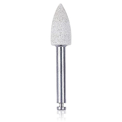 NTI Silicone Polisher, White, Flame, RA/Latch, Pre-Polishing for Porcelain, 10/Pk, P0352 thumbnail 3