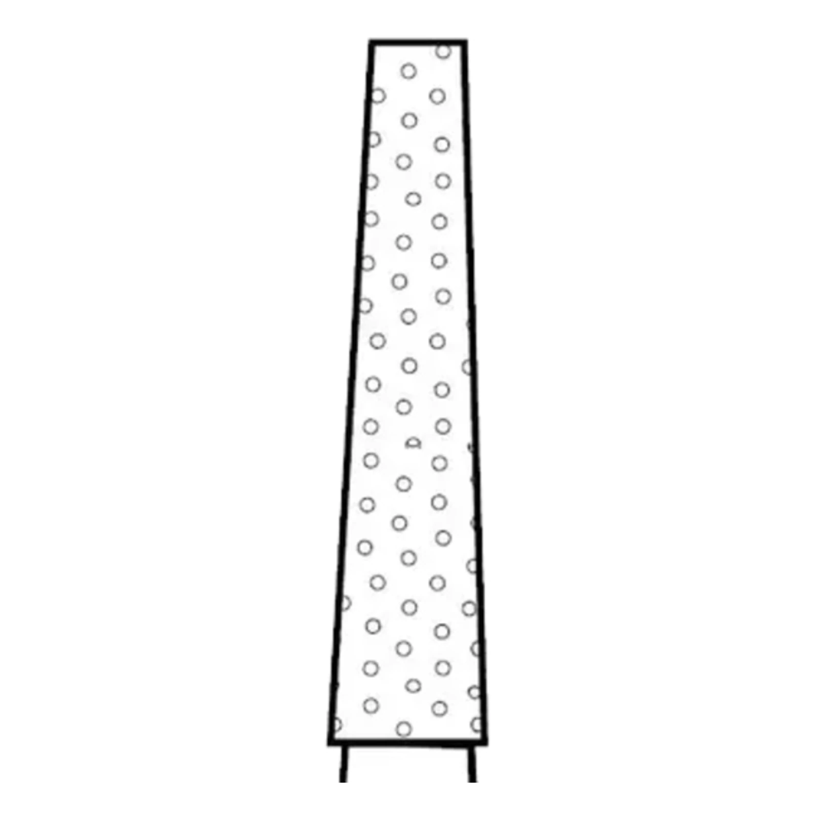 Two Striper Diamond Burs, FG, KR Taper Flat End, 703.8 KR, 1.8 mm Major/1.2 mm Minor Diameter, 8 mm Length, Coarse, Green, 5/Pk, 2015352 thumbnail 7