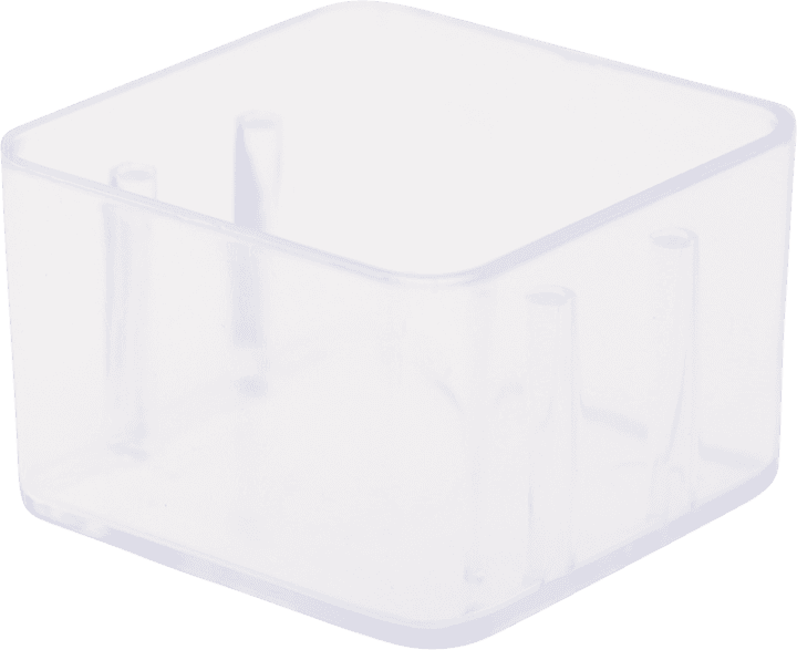 Zirc Magnetic Bur Block Cover for 8-Hole Block, 1" High, Clear, 50Z401, 1/Pk thumbnail 8
