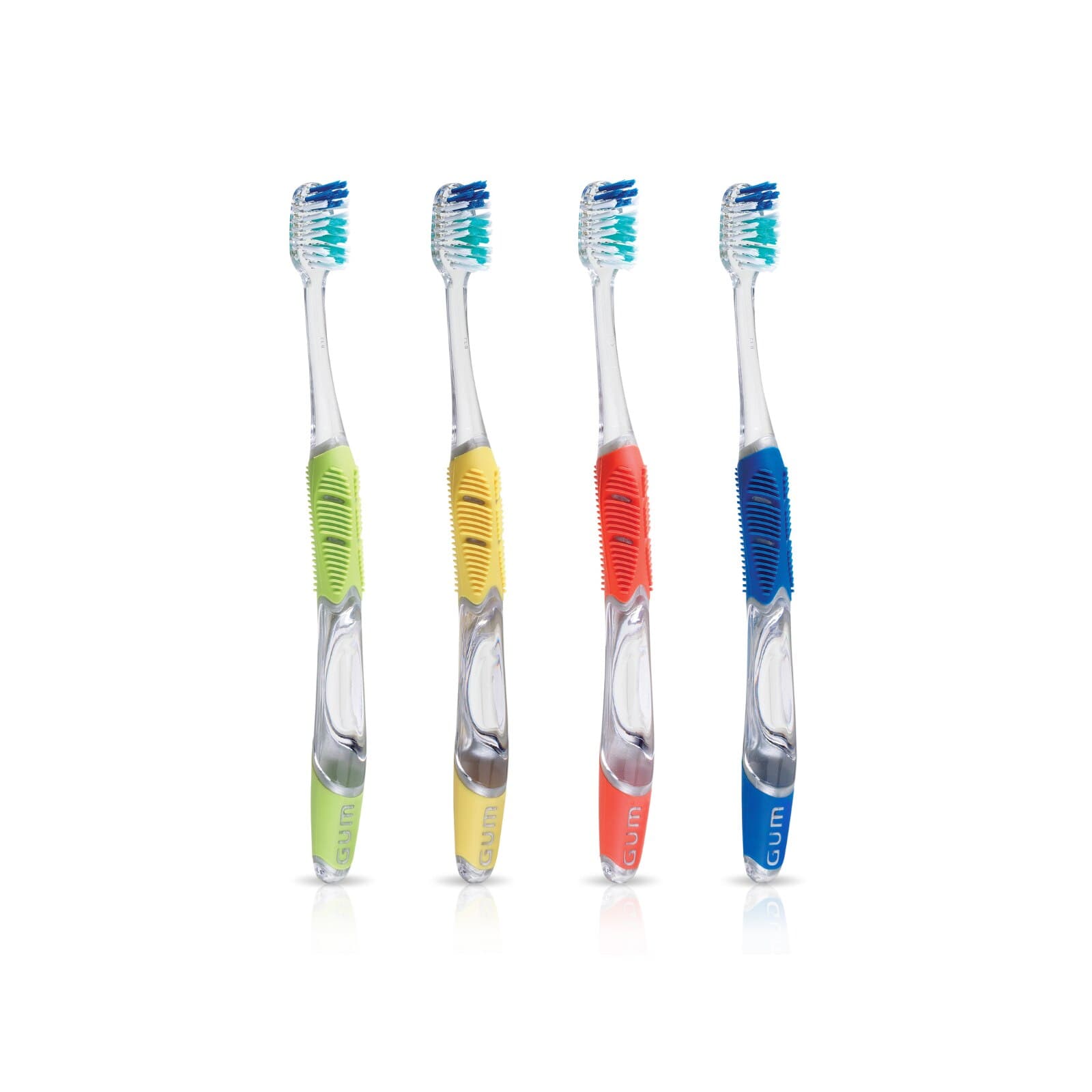 GUM Technique Complete Care Toothbrush, Compact Head, Soft Bristles, Assorted Colors, 12/Box, 591PH thumbnail 8