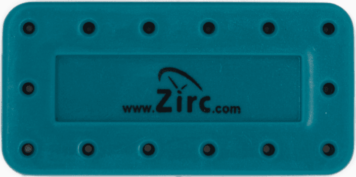 Zirc 14-Hole Magnetic Bur Block, Teal, Fits FG/RA/HP Burs, Autoclavable, 1/Pk, 50Z403J thumbnail 3