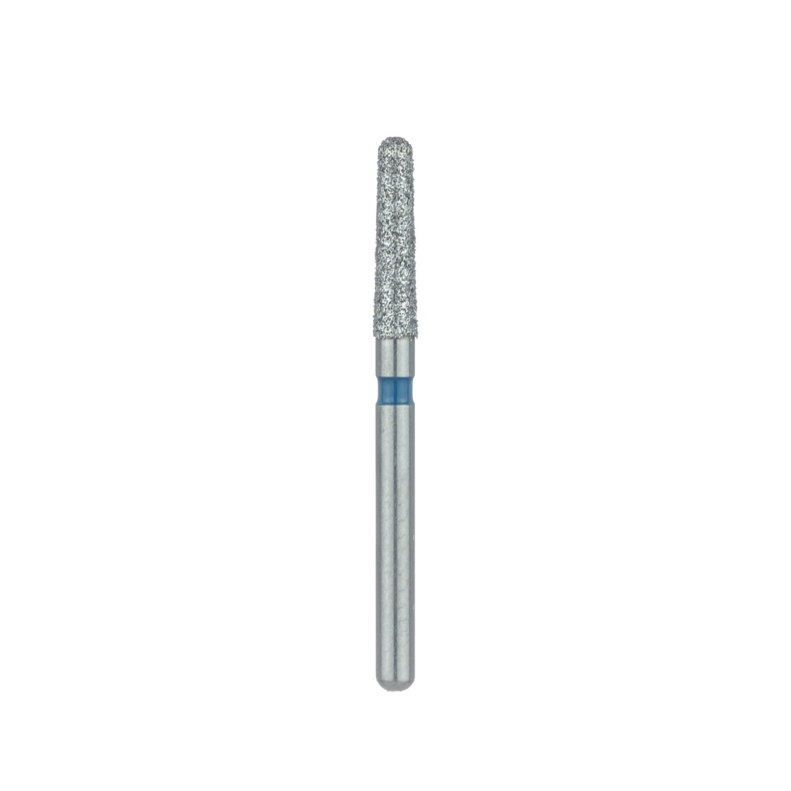 Meisinger 850-018-HP Multi-Use Diamond Bur, Round End Tapered (Chamfer), Medium Grit (Blue), 1.8 mm Head, 8 mm Working Length, HP Shank, 5/Pk thumbnail 3