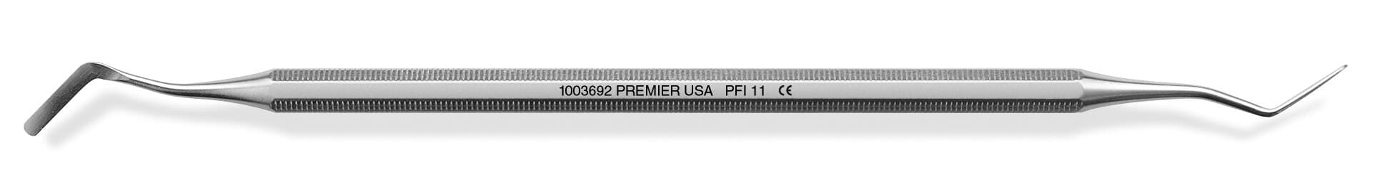 Premier Plastic Filling Instrument DE #11, Double-End, Octagonal Handle, Standard, 1/Pk, 1003692 thumbnail 7