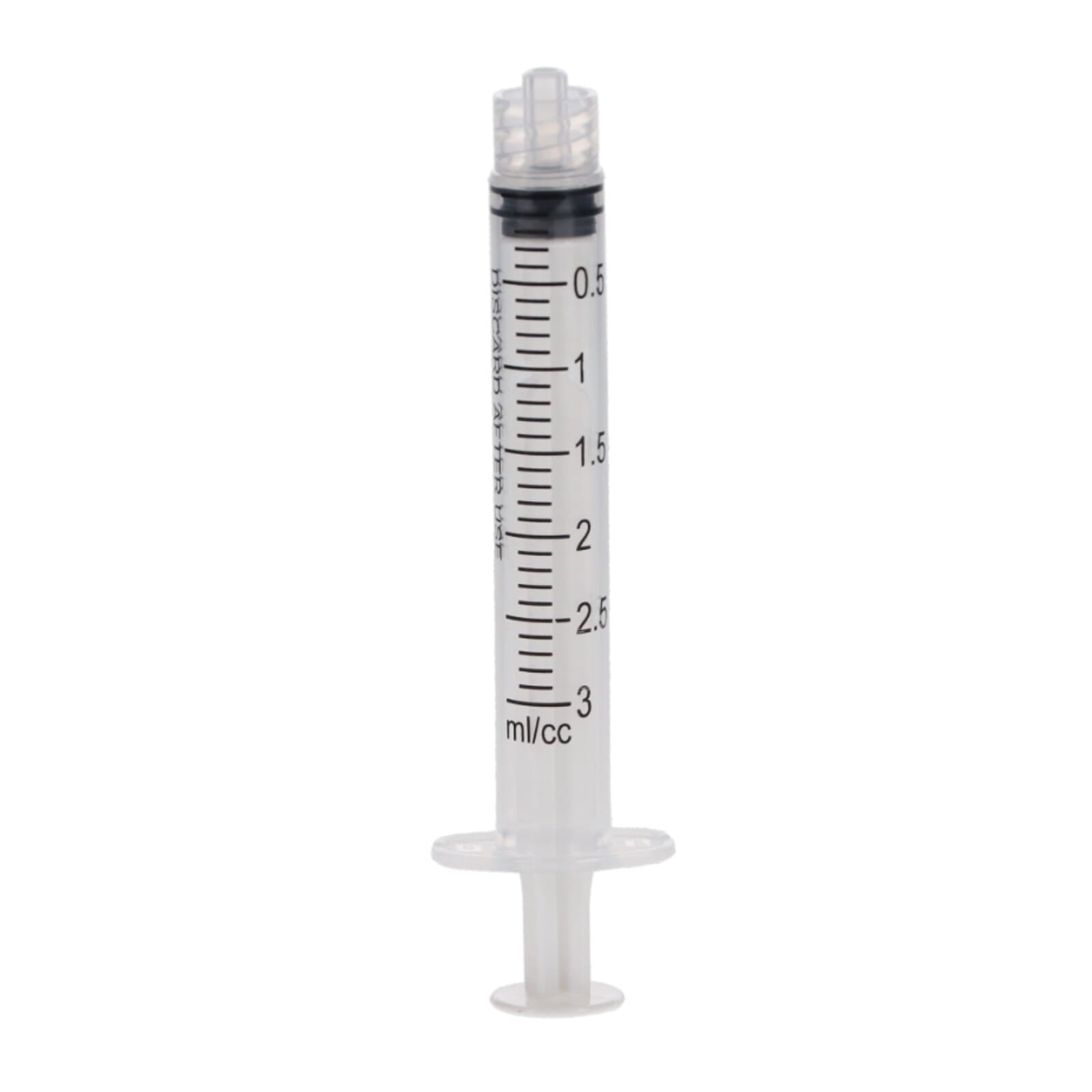 Plasdent Luer-Lock Endo Irrigation Syringes, 3cc, Disposable, Non-Sterile, 100/Box, LL03 thumbnail 6