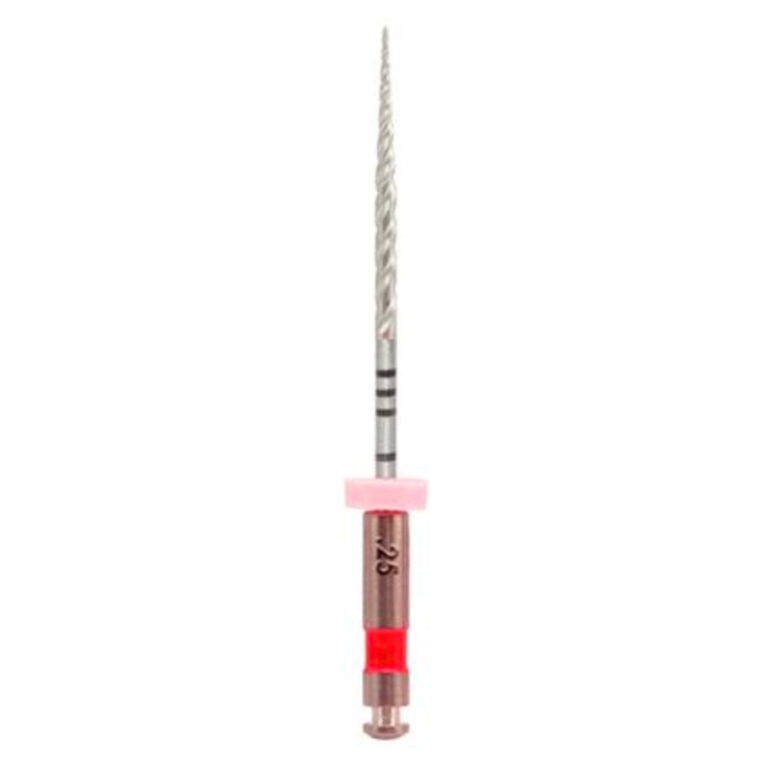 K3XF NiTi Rotary Files, 25 mm, .10 Taper, #25, Red, 6/Pk, 823-0255 thumbnail 4