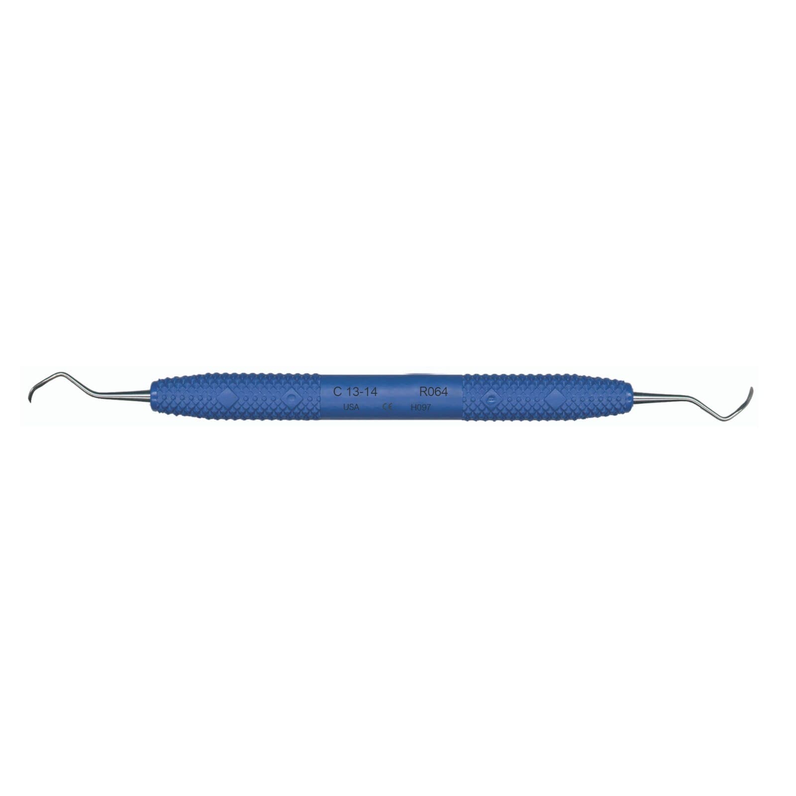 PDT Cruise Columbia 13/14 Universal Curette, Double-Ended, Nautical Blue Resin Handle, 1 Each, R064 thumbnail 7