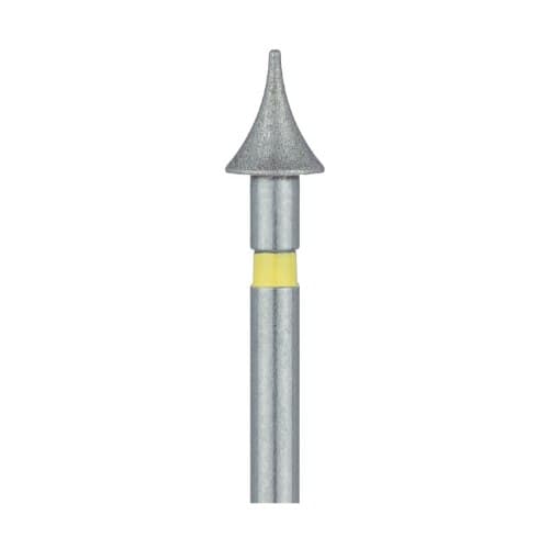 Meisinger 820C-031-FG Extra Fine Diamond Bur, Interproximal Mosquito, Friction Grip, 3.1 mm Head, 5/Pk thumbnail 3