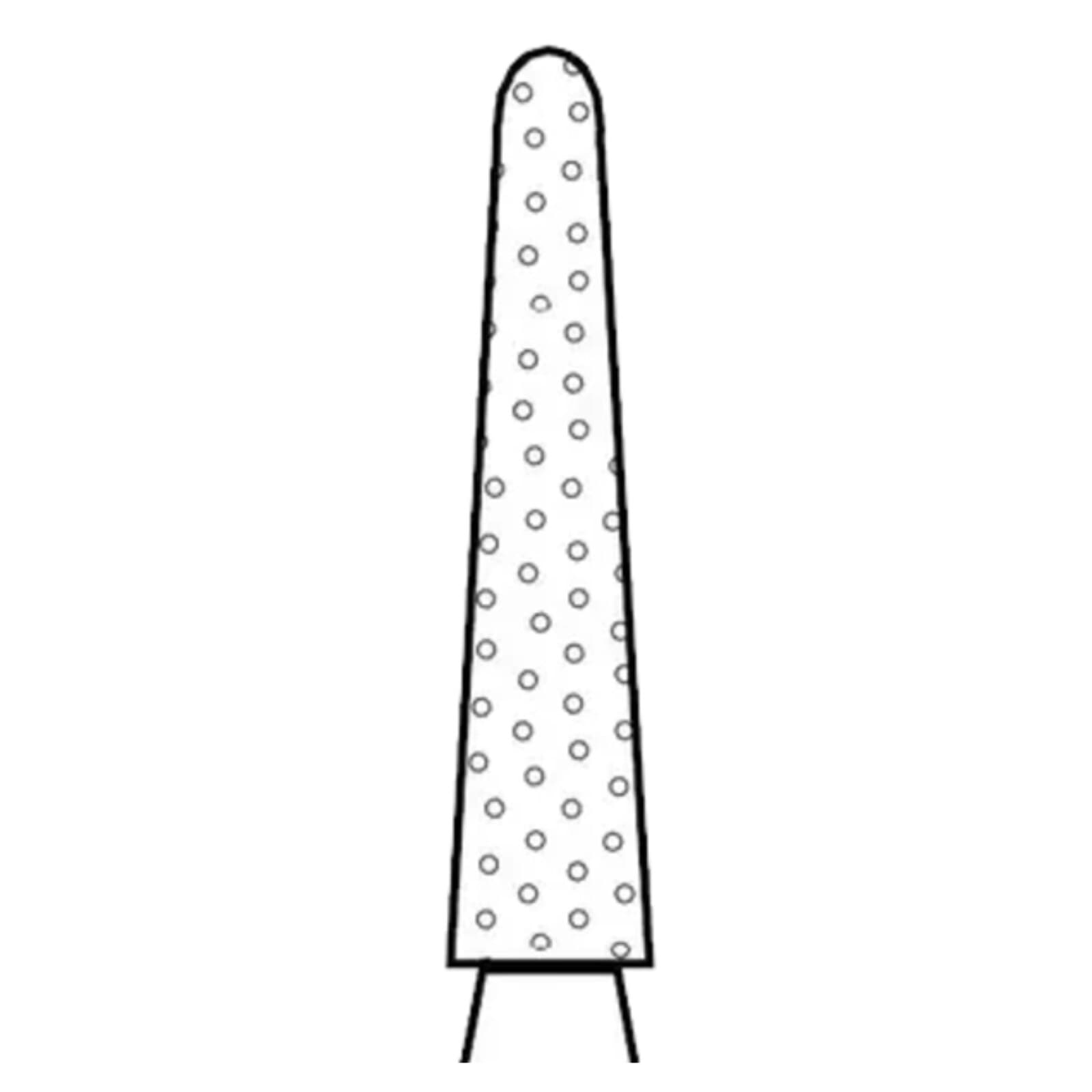 Two Striper ShortCut Diamond Bur, FGSS, Round-End Taper 767.8 S, Coarse, Green, 1.8 mm, 5/Pk, 2015907 thumbnail 3