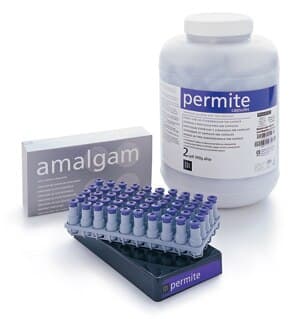 Permite Dispersed Phase Amalgam Capsules, 3 Spill, 800 mg, Regular Set, Yellow/Gray, 50/Pk, 4003303 thumbnail 3