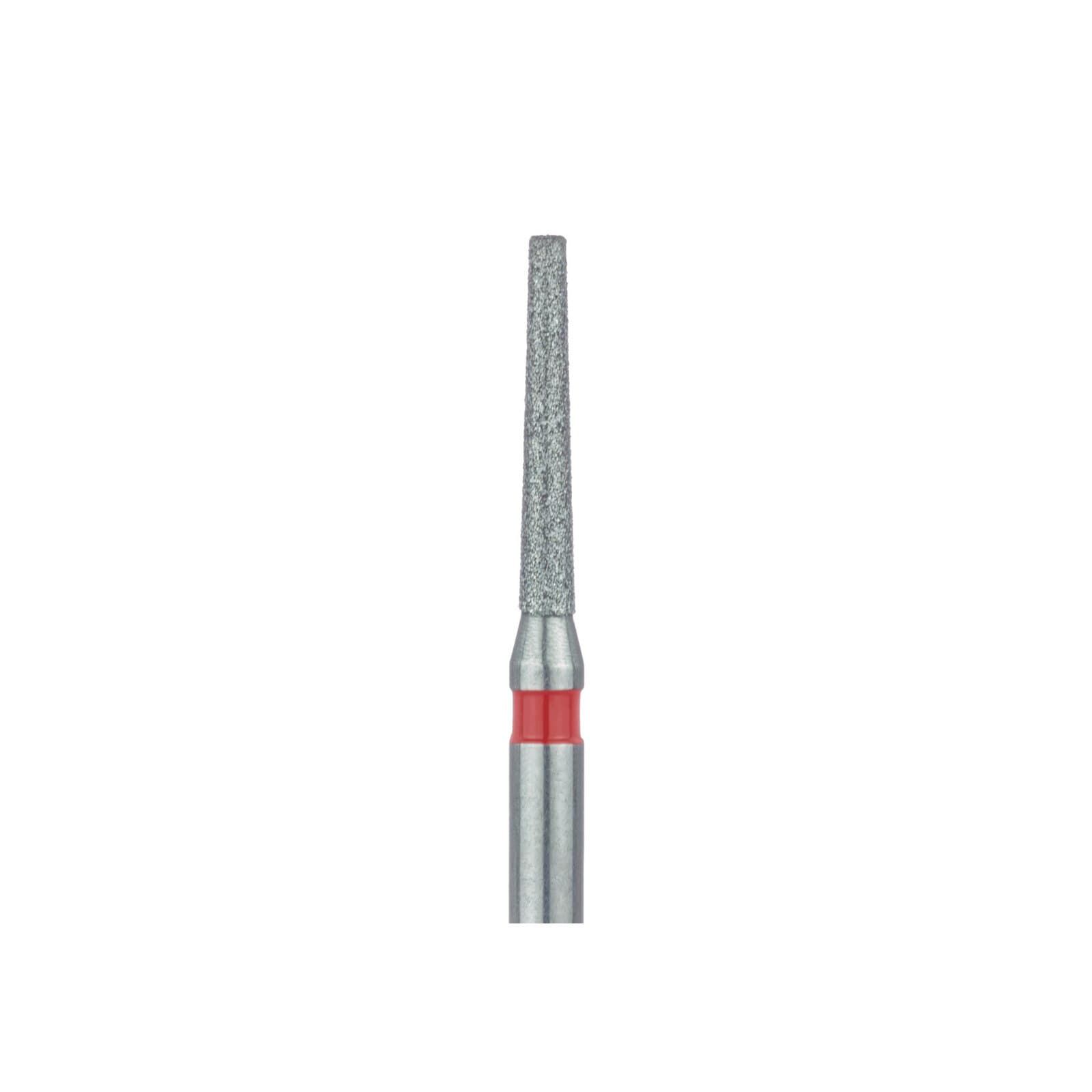 Meisinger 847F-012-FG Fine Diamond Bur, Flat End Taper, 1.2 mm Head, 8 mm Working Length, Friction Grip, 5/Pk thumbnail 3