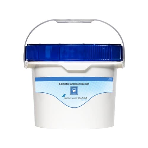 Solmetex Amalgam Waste Bucket, 2.5 Gallon, PWS-AB-2 thumbnail 3