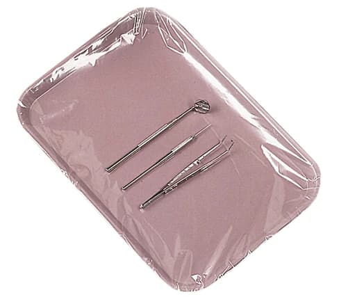 Pinnacle Tray Sleeve, Size E, 11-1/2" x 16", Clear Plastic, Fits Midwest & Weber Trays, 500/Box, 3200-E thumbnail 7