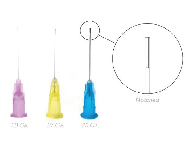 Monoject Blunt Cannula, 17 Gauge x 1.5", Aluminum Luer-Lock Hub, Sterile, 25/Box, 8881202330 thumbnail 2