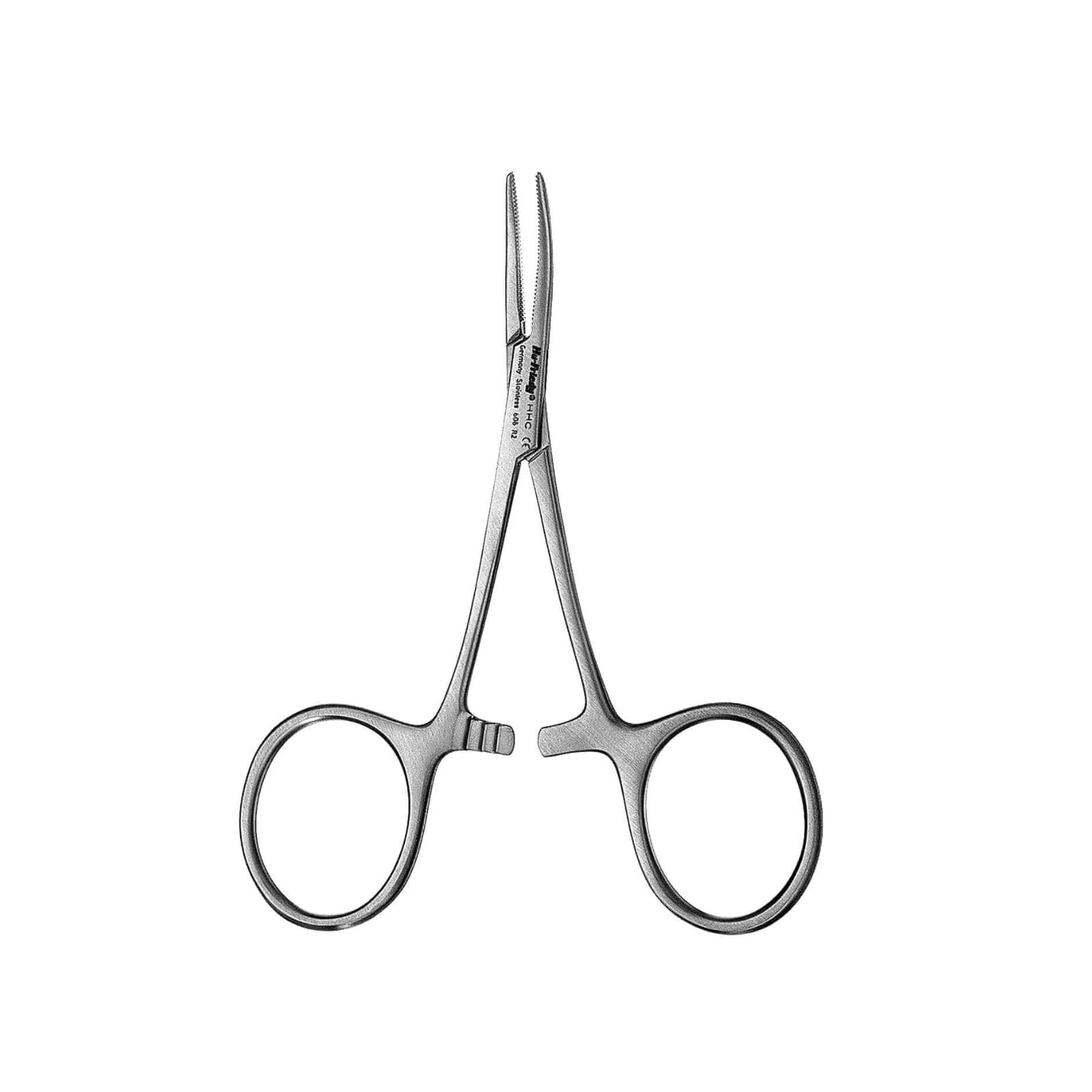 Hu-Friedy Hartmann Hemostat, 4" Curved, Stainless Steel, HHC thumbnail 2