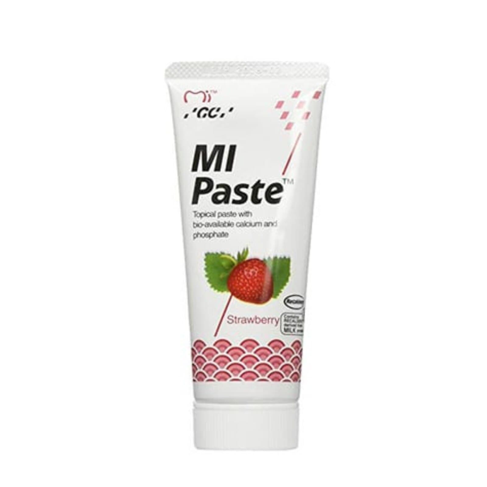 MI Paste Strawberry Topical Tooth Creme, 40 g Tubes, 10/Box, 424505 thumbnail 7